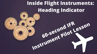 Inside a heading indicator gyroscopic rigidity in space #shorts #flight #pilot #IFR #gyroscope ✈️✈️