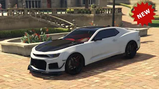 GTA 5 Online - DLC Vehicle Customization - Declasse Vigero ZX! (Camaro ZL1)