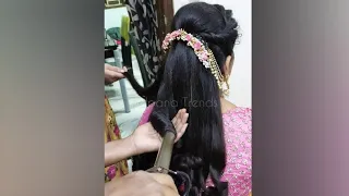 #shorts / Beautiful Party Hairstyle / wedding Hairstyles /Curly Hairstyles / Hairstyles Tutorial