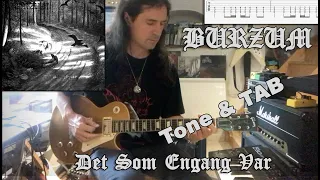 Burzum - Det Som Engang Var (Guitar Cover + TAB)