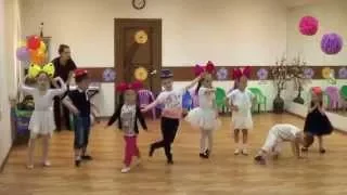 Открытый урок по Ритмике.  Дети 4-5 лет. Детский клуб . Веселые детские танцы. Детская хореография.