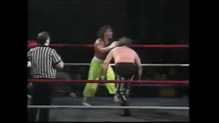 ECW Sherri Martel & Shane vs Sabu & Paul Heyman (Brawl)