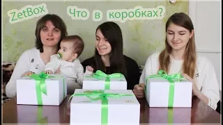 ZetBox распаковка. Что в коробках?