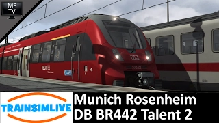 Train Simulator - Munich Rosenheim, DB BR442 Talent 2