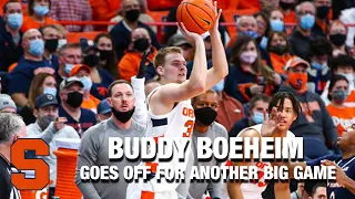 Syracuse's Buddy Boeheim Goes Off For Another Big Game