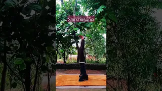 shirshasana#shorts #advanceyoga #yogagirl #viral