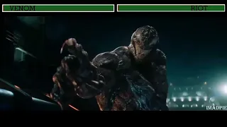 Venom vs riot with health bars