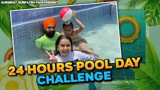 Living in pool challenge | Thanda Thanda Cool Cool | @gursiratgurfatehfam