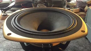 TANNOY  Turnberry. Размягчение подвесов динамиков . Снижение резонанса в полтора раза