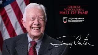 Jimmy Carter - Georgia Agricultural Hall of Fame Winner 2018