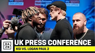 KSI vs. Logan Paul 2: UK Press Conference Livestream