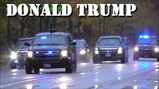 President Donald Trump FULL Motorcade 2018 Paris (11-11-18)