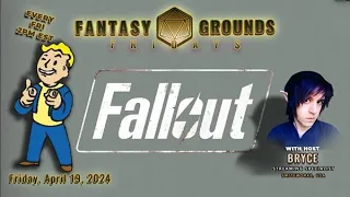 Fallout 2d20 Showcase | Fantasy Grounds Fridays