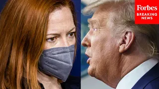 Jen Psaki RIPS notion of giving credit to Trump Administration for vaccines