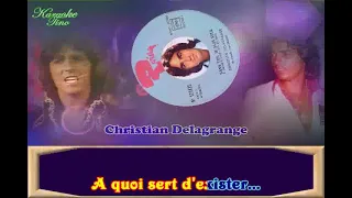 Karaoke Tino - Christian Delagrange - Sans toi je suis seul