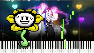 Undertale // Finale | LyricWulf Piano Tutorial on Synthesia // OST 80