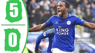 Leicester City vs Newcastle 5-0 All Goals & Highlights 19/20