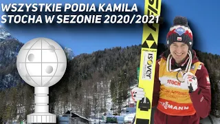 Kamil Stoch - Wszystkie MIEJSCA na PODIUM w SEZONIE 2020/2021! (Opis!)