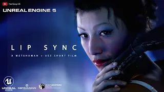 "Lip Sync" | Unreal Engine 5 short film (Cyberpunk theme) + Metahuman