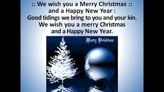 We wish you a merry christmas - Christmas Singers NN