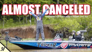 ALMOST CANCELED! - Bassmaster Elite Neely Henry Days 1&2 - UFB Ep.30 (4K)