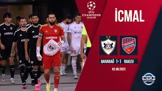 Qarabağ 1:1 Rakuv | UEFA Çempionlar Liqası, 2-ci təsnifat mərhələsi, cavab oyunu | İCMAL