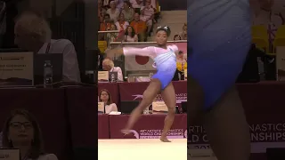 Simone Biles Floor Exercise 2018 World Championships Women's All Around seg3 gymnastics usa