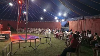 👏🎪🌟 hoje tem espetáculo circo família joia rara