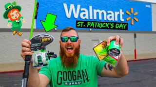 St. Patrick's Day Gear ONLY Fishing Challenge (Walmart)