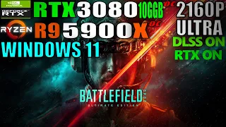 Battlefield 2042 | RTX 3080 | Ryzen 9 5900X | DLSS [Ray Tracing] | 4K (Ultra Settings) Benchmark