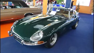 1966 Jaguar E-Type 4.2 Coupe - Exterior and Interior - Retro Classics Stuttgart 2024