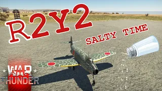 WAR THUNDER - R2Y2 KAI V3 - Secret Japanese airspawn technology