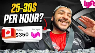 LYFT DRIVER $30 PER HOUR IN CANADA| International Student Part Time Job - Ride Share App
