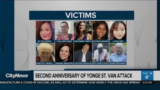 Toronto marks second anniversary of Yonge St. van attack