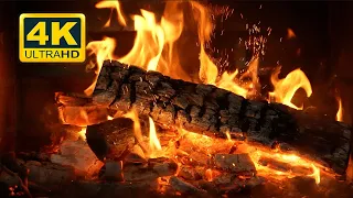 🔥 La MEILLEURE cheminée brûlante (10 HEURES) avec des sons de feu crépitants. Cheminée confortable