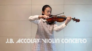 아콜라이 콘체르토_J.B. Accolay Violin Concerto in a minor no.1