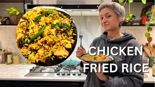 CHICKEN EGG BROCCOLI FRIED RICE | Delicious chicken fried rice ready in minutes | Food with Chetna