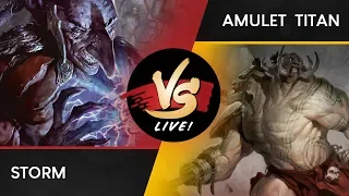 VS Live! | Storm VS Amulet Titan | Modern | Match 1