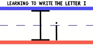 Write the Letter I - ABC Writing for Kids - Alphabet Handwriting by 123ABCtv