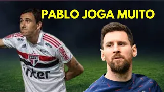 Messi e Pablo jogando juntos