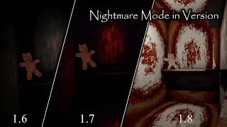 Granny's Nightmare Mode in Versions 1.6 - 1.7 - 1.8