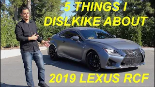 5 Things I dislike about my Lexus RCF 10th Anniversary Edition | @Muadh_Money