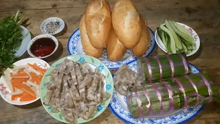 Cách Làm Thịt Nguội Tại Nhà Ăn Cùng Bánh Mì Ngon Hết Chỗ Chê| TKQ & Family T541