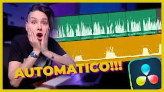ABBASSA MUSICA in AUTOMATICO rispetto a VOCE - Audio ducking -  DaVinci Resolve tutorial ITA