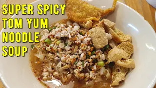 Bangkok Chinatown Food Tour Pt. 2 - Best Tom Yum Noodle Soup on Yaowarat Road!