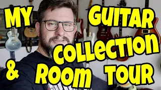 My Collection of Inexpensive Guitars🎸 & Video Room Tour 🎬 - July 2020