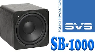 SVS SB-1000 сабвуфер. Конструкция и особенности