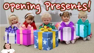 Reborn Toddlers Open Christmas Gifts from Mattel! | Kelli Maple