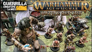 Warhammer: Age of Sigmar 3rd Ed Battle Report - Mawtribes vs. Cities of Sigmar
