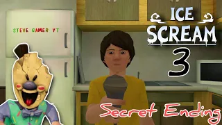 Ice Scream 3 Secret Ending In Ice Scream 8 Version